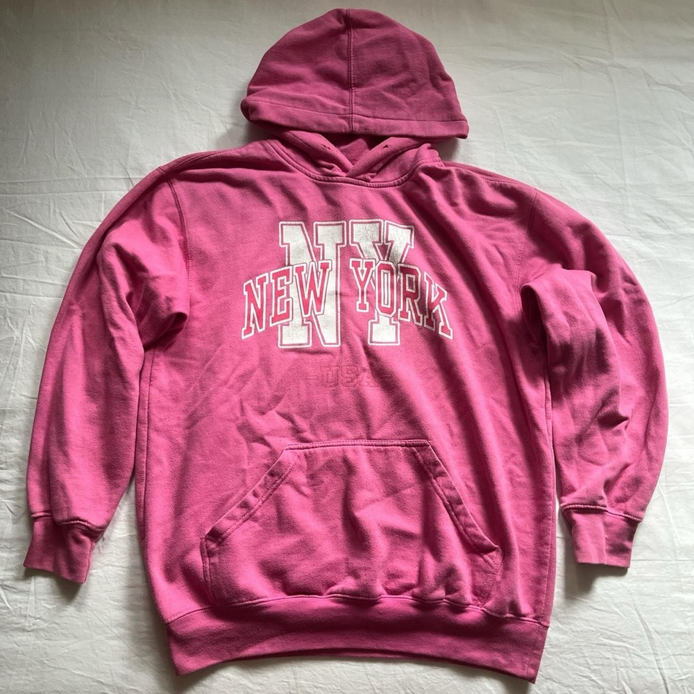 Pink NY Hoodie for Men